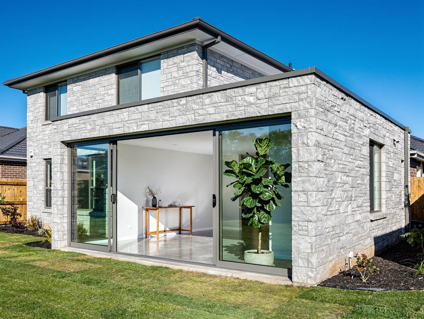 Home addition matched to an existing house, example design inspiration